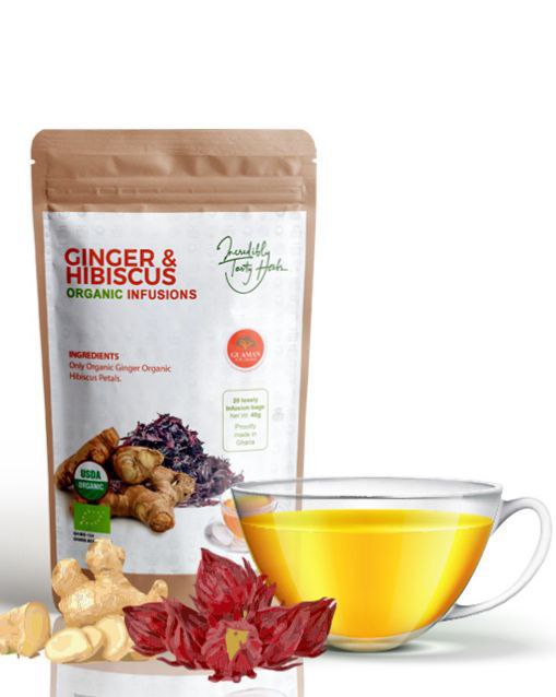 Ginger & Hibiscus Organic Infusions
